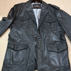 Black Brown 1826 Dark Gray Military Jacket